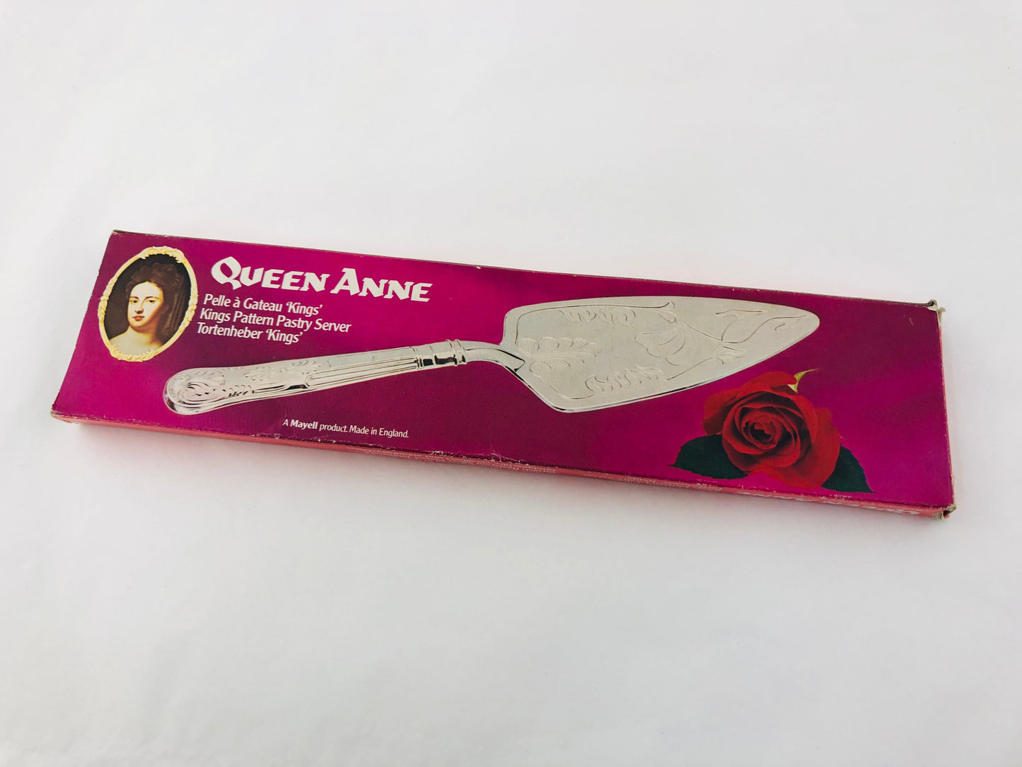 Vintage Queen Anne "Kings Pattern" Pastry Server (21267)