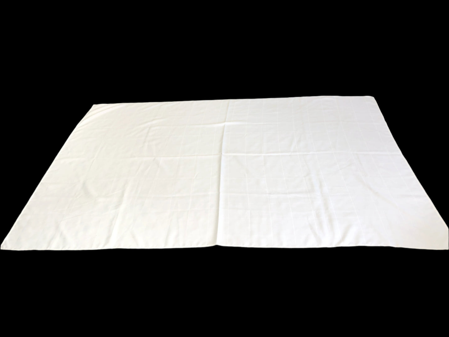 Simon Gault Grid White Tablecloth  (19291)