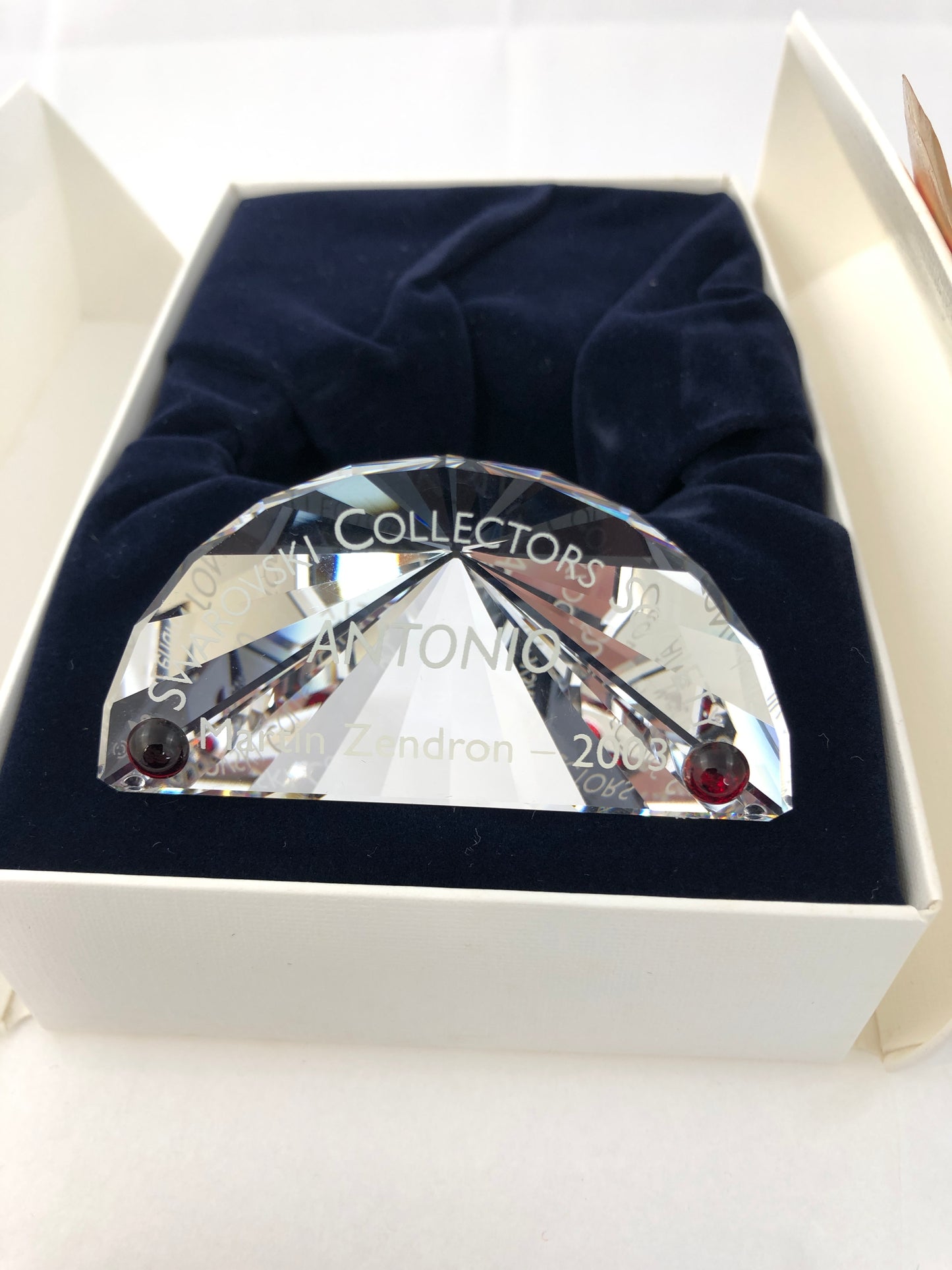 SWAROVSKI  - Dance Trilogy Antonio Tile Plaque (4064)