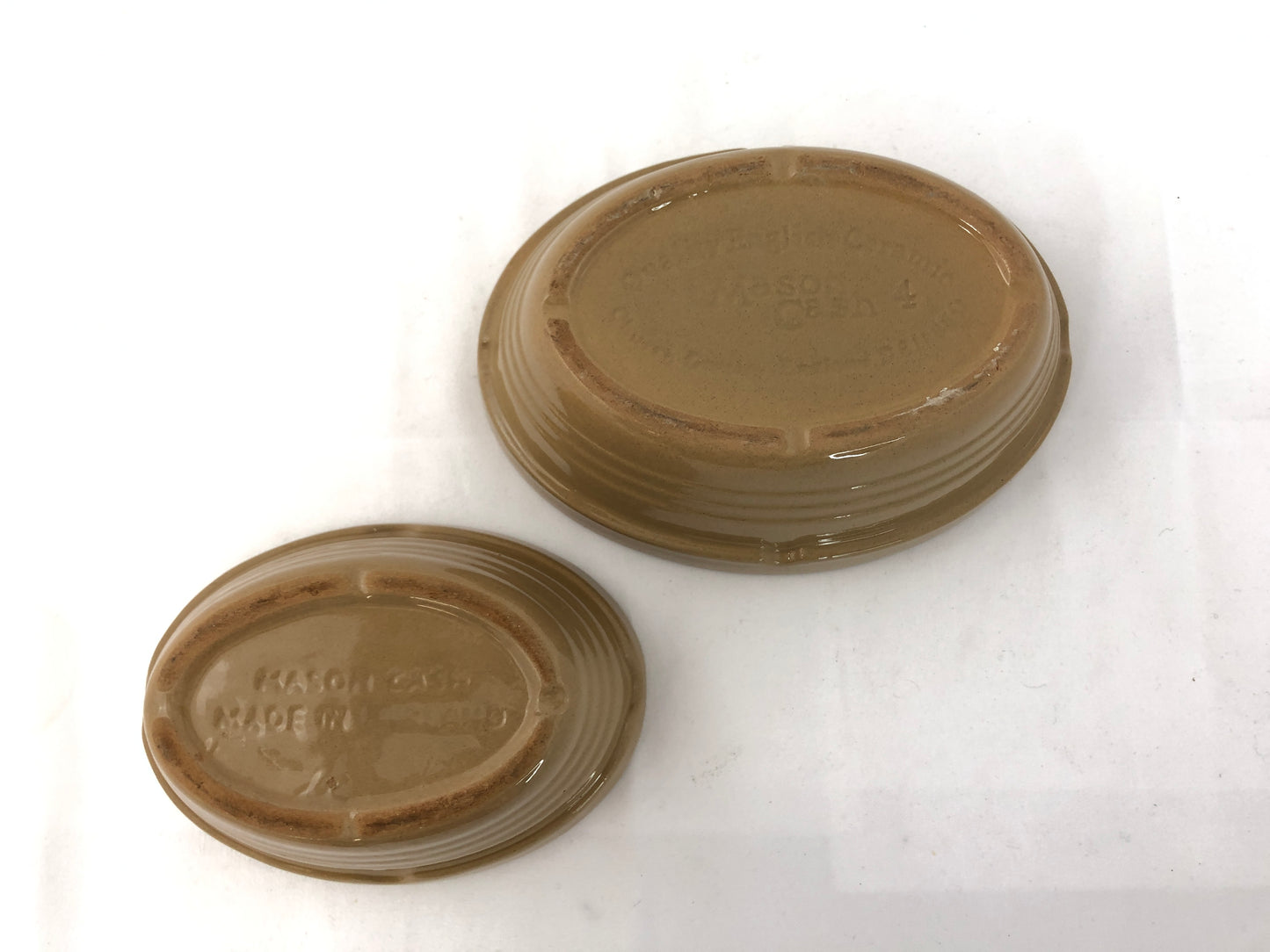 Mason Cash -Tan Oval Baking Dish x 2 (20377)