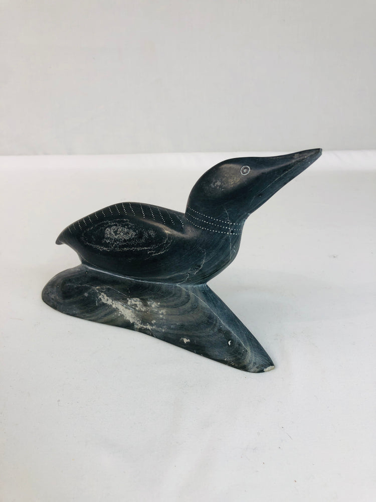 
                  
                    Vintage Carved Soapstone Water Bird (17320)
                  
                