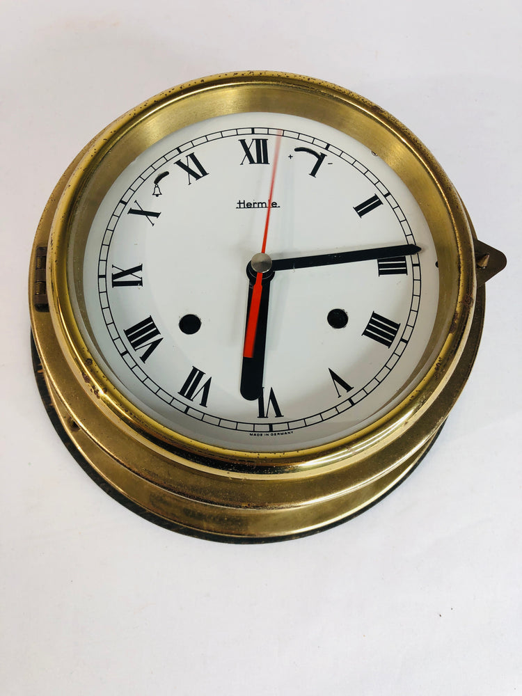 
                  
                    Vintage Hermle Brass Nautical Clock 1979 (17337)
                  
                
