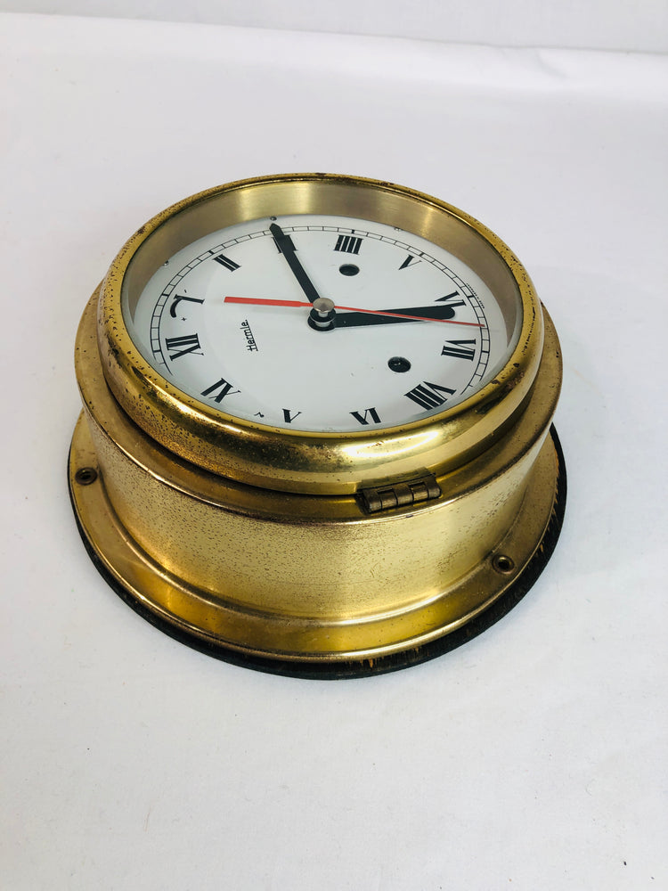 
                  
                    Vintage Hermle Brass Nautical Clock 1979 (17337)
                  
                