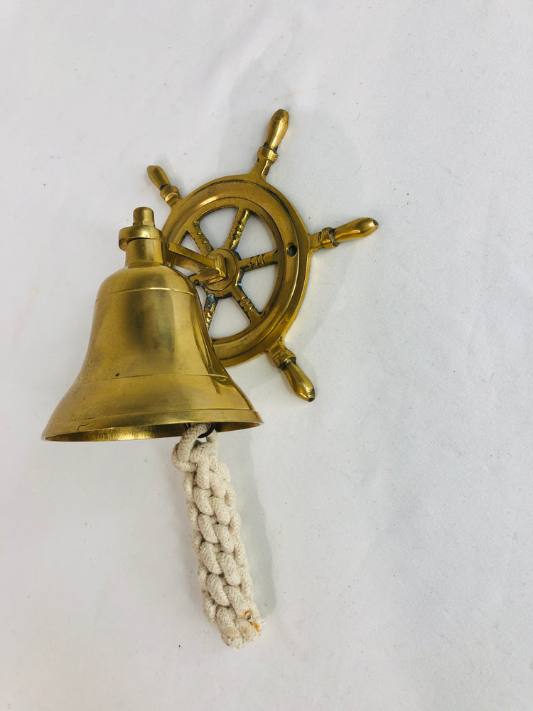 
                  
                    Small Nautical Brass Wall Mounting Bell (17340)
                  
                
