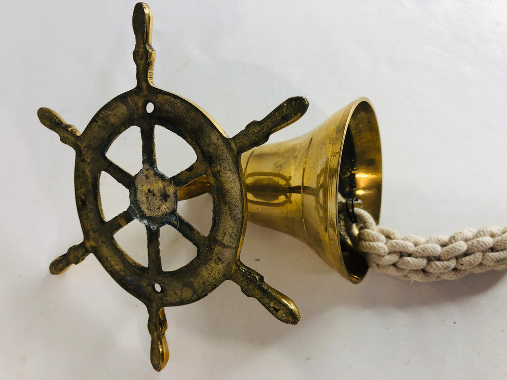 
                  
                    Small Nautical Brass Wall Mounting Bell (17340)
                  
                