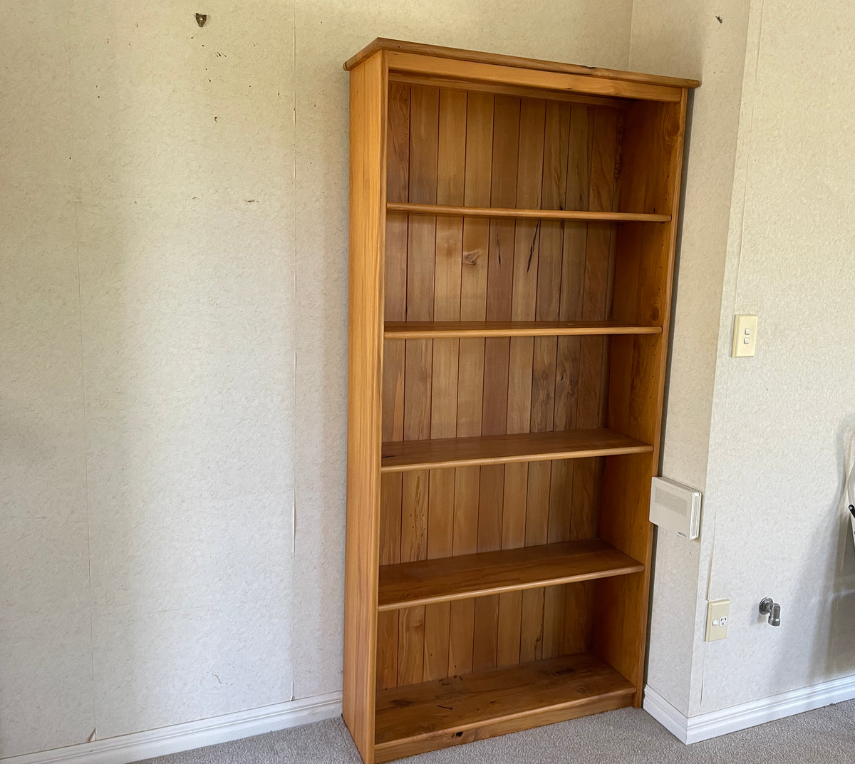 Large Solid Wood Bookcase (15964) Secondhand Avenue