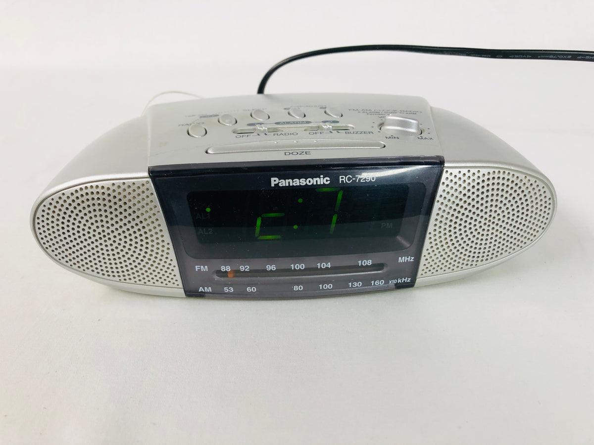 Panasonic AMFM Clock Radio RC7290 (16087) Secondhand Avenue