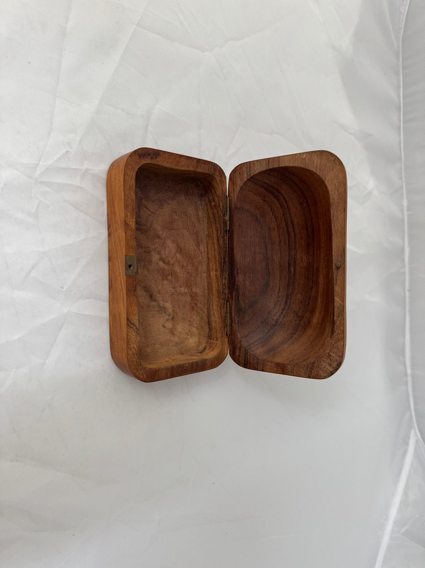 Vintage Indian Wooden Box (21195)