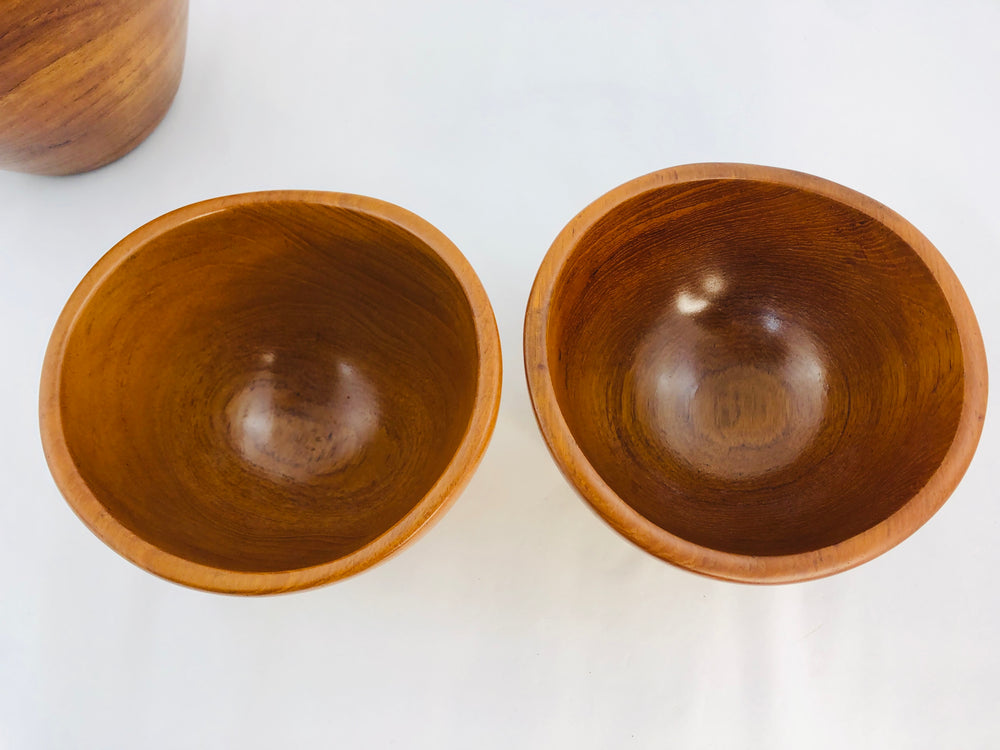 
                  
                    Vintage Teak Wood Bowl Set - Aarhus (21647)
                  
                