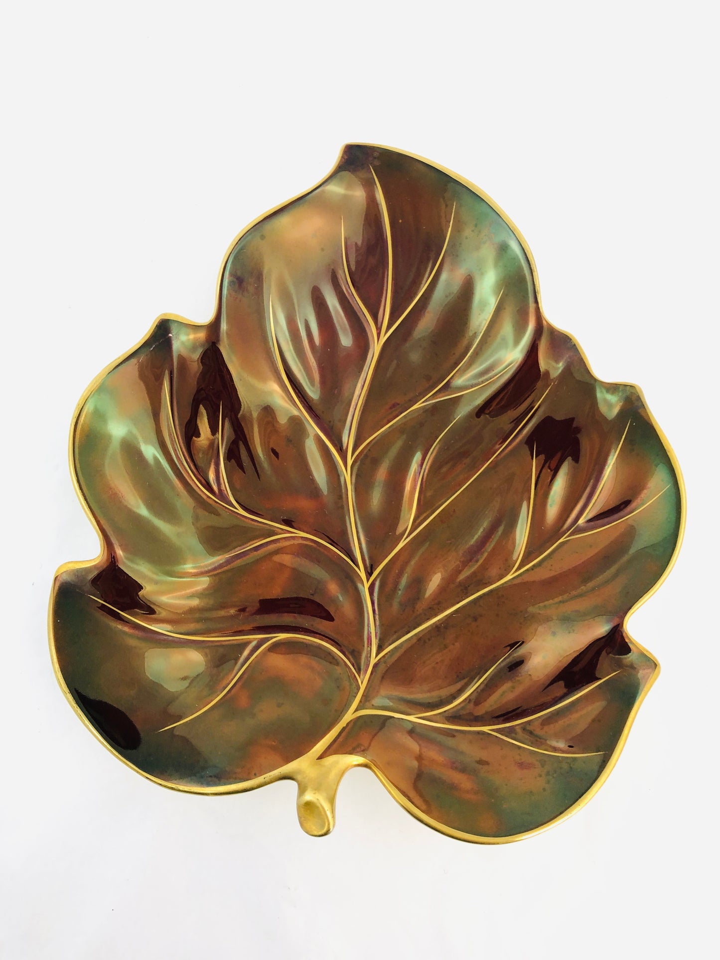 
                  
                    Carlton Ware - Rouge Royale Leaf Dish  (12362)
                  
                