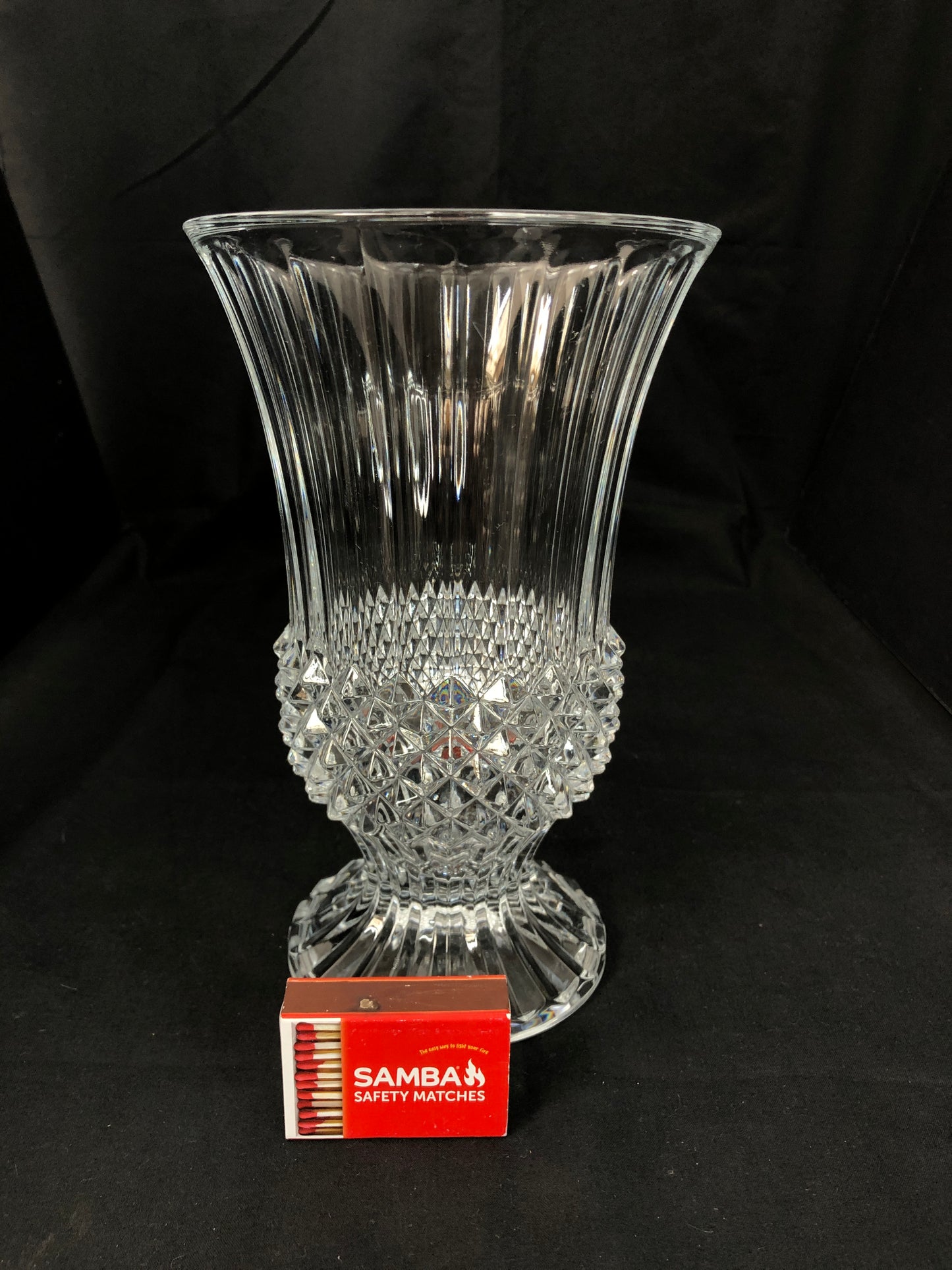 
                  
                    Large Wide Mouth Crystal Vase (20059)
                  
                