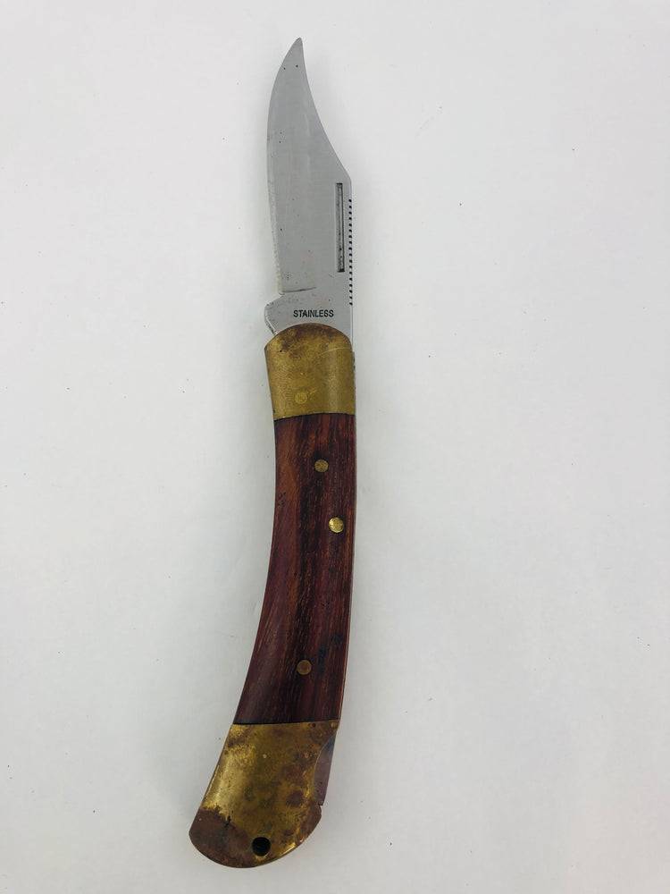 
                  
                    Vintage Locking Pocket Knife - Stainless  (21638)
                  
                