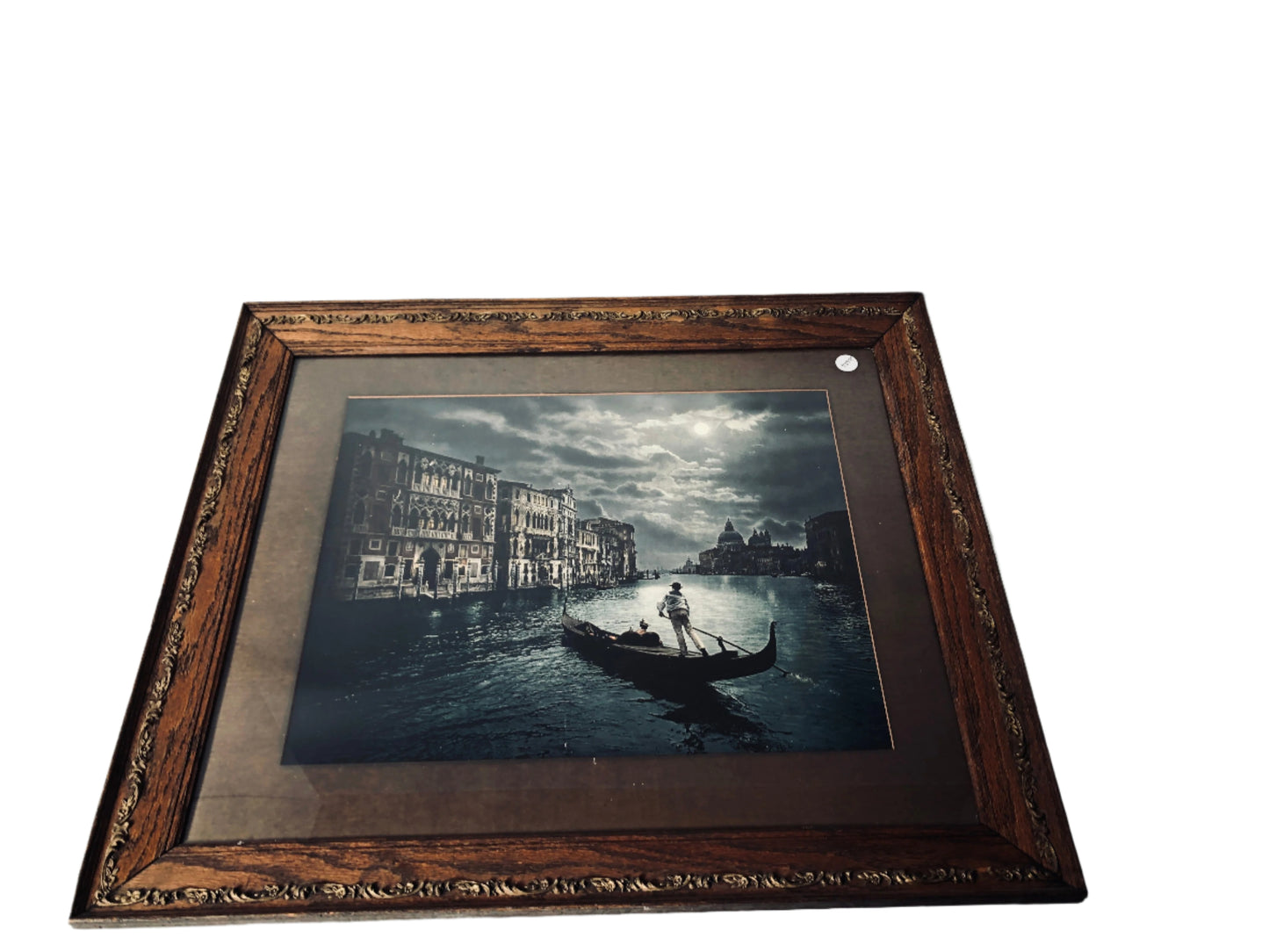 
                  
                    Ornate Oak Frame Picture - Italy Print (20424)
                  
                
