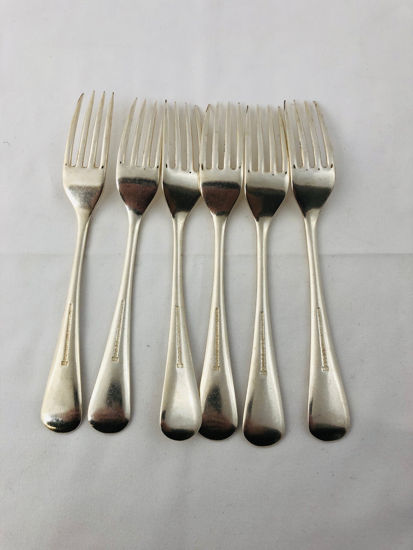 
                  
                    6 x Entree Grosvenor EPNS Forks (20706)
                  
                