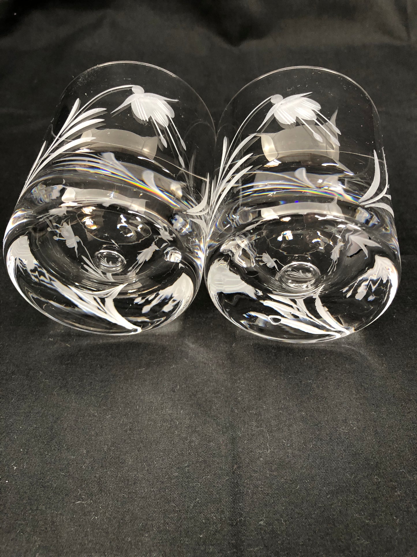 
                  
                    Vintage Edinburgh Crystal Whiskey Glasses x 2 (20069)
                  
                