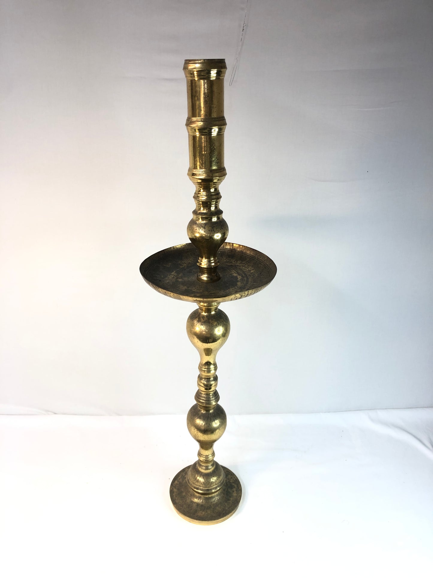 
                  
                    Large Brass Candle Holder (18190)
                  
                