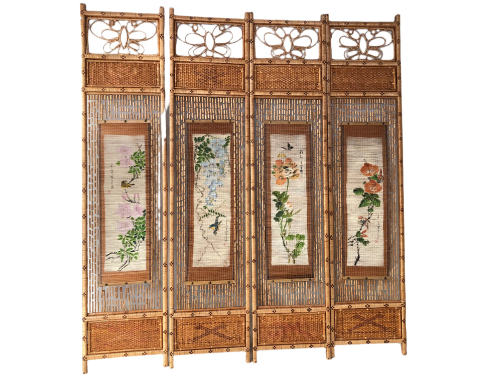 Oriental Room Divider Panels /Wall Art (20162)