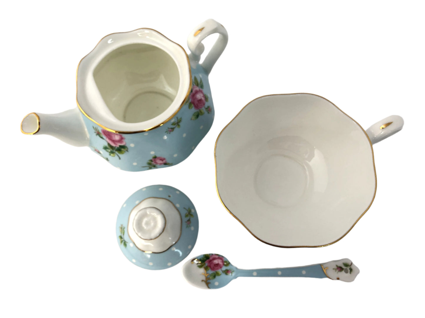 
                  
                    Royal Albert - Polka Blue Tea for One (20267)
                  
                