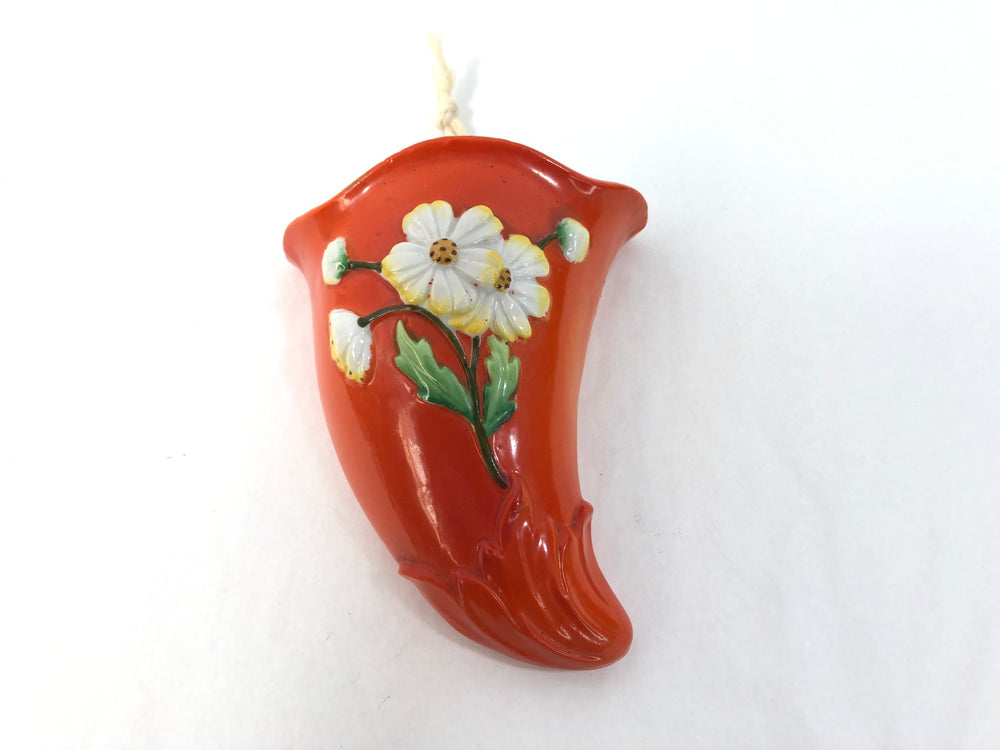 Pocket Wall Vase - Orange (19138)