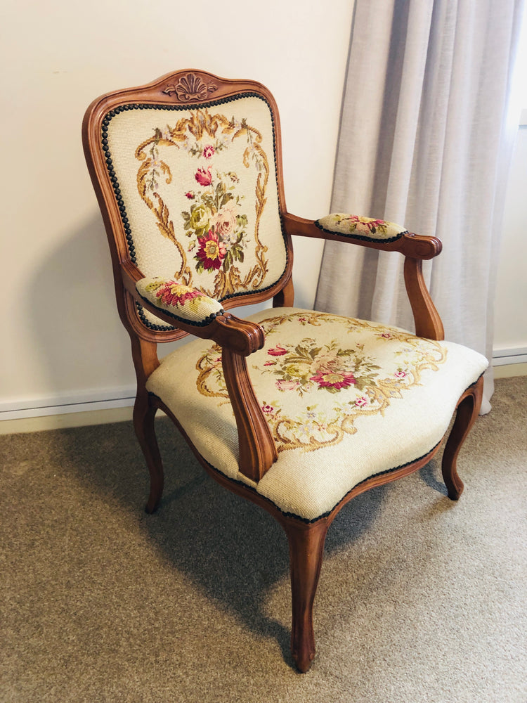 
                  
                    Vintage French Tapestry Chair (21803)
                  
                