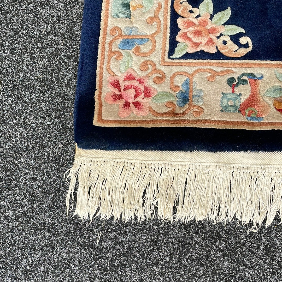 
                  
                    Wool Thick Plush Savonnerie Rug 140x78 (16556)
                  
                