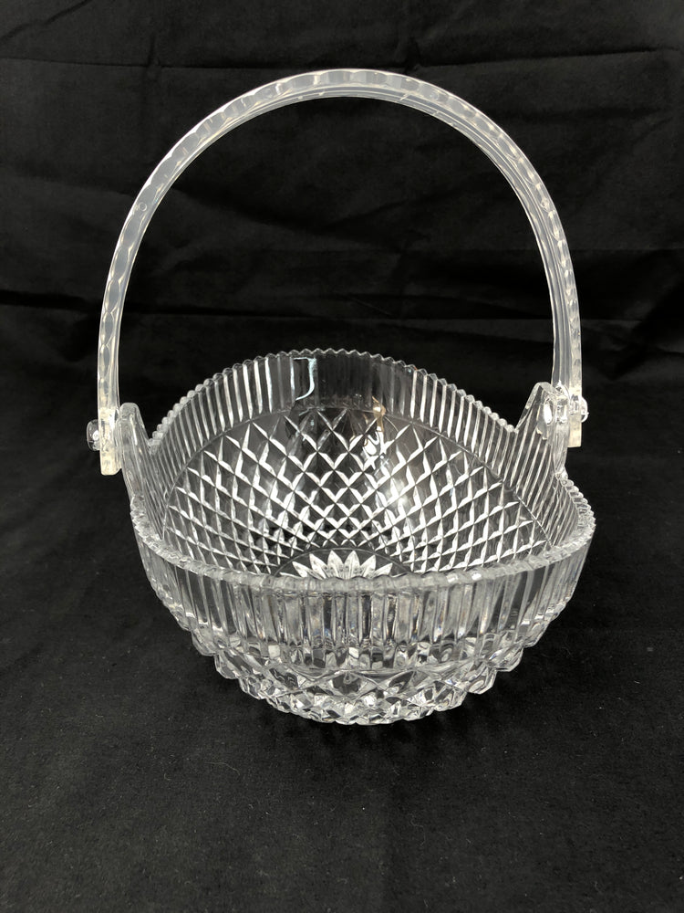 
                  
                    Vintage Glass Basket with Handle (19071)
                  
                