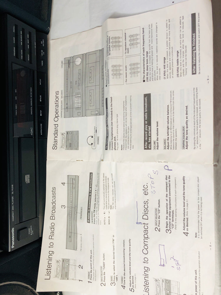 
                  
                    Panasonic - SG-HM09A Audio System (20564)
                  
                