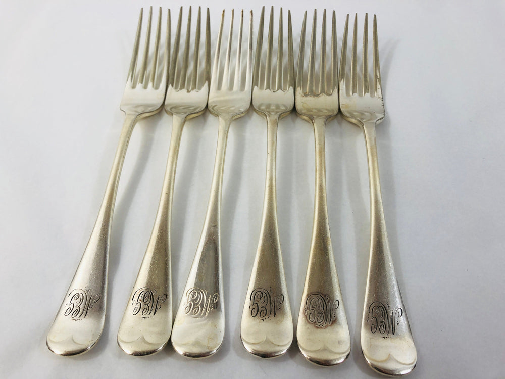 EPNS Silver Dinner Forks x 6 (21943)