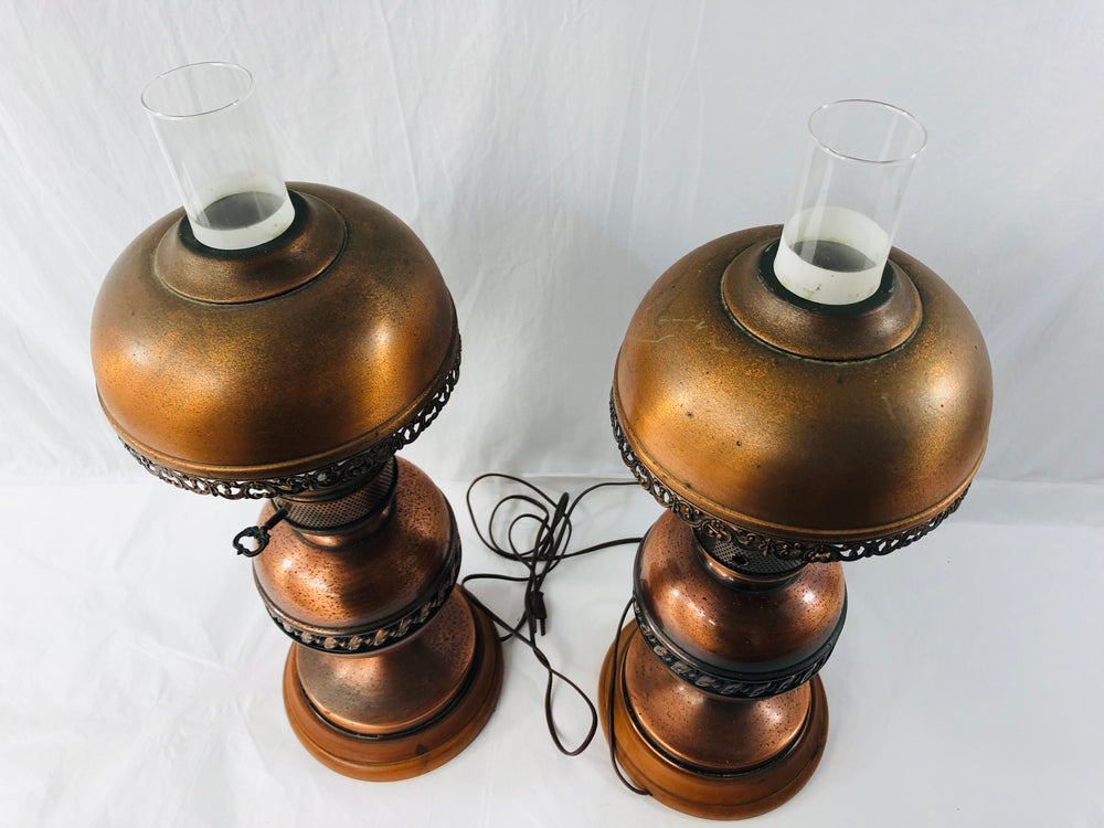 
                  
                    Matching Copper Look Kerosene Lamps (20850)
                  
                