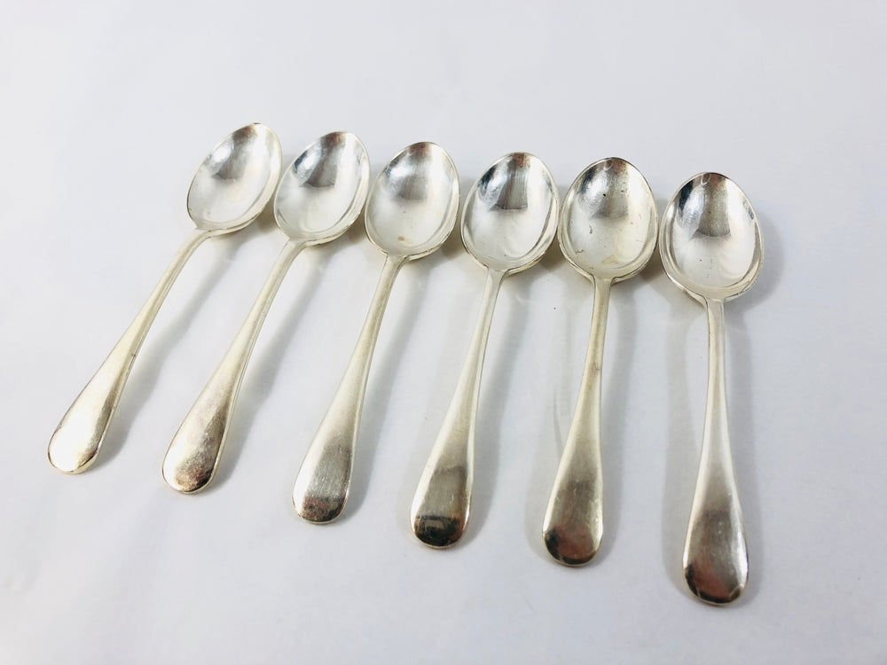 EPNS Silver B & J.S LTD Teaspoons  x 6 (21946)