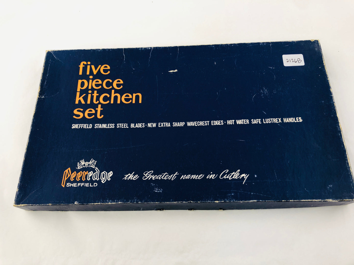 
                  
                    Vintage Five Piece Kitchen Set Peeredge Knives(21268)
                  
                