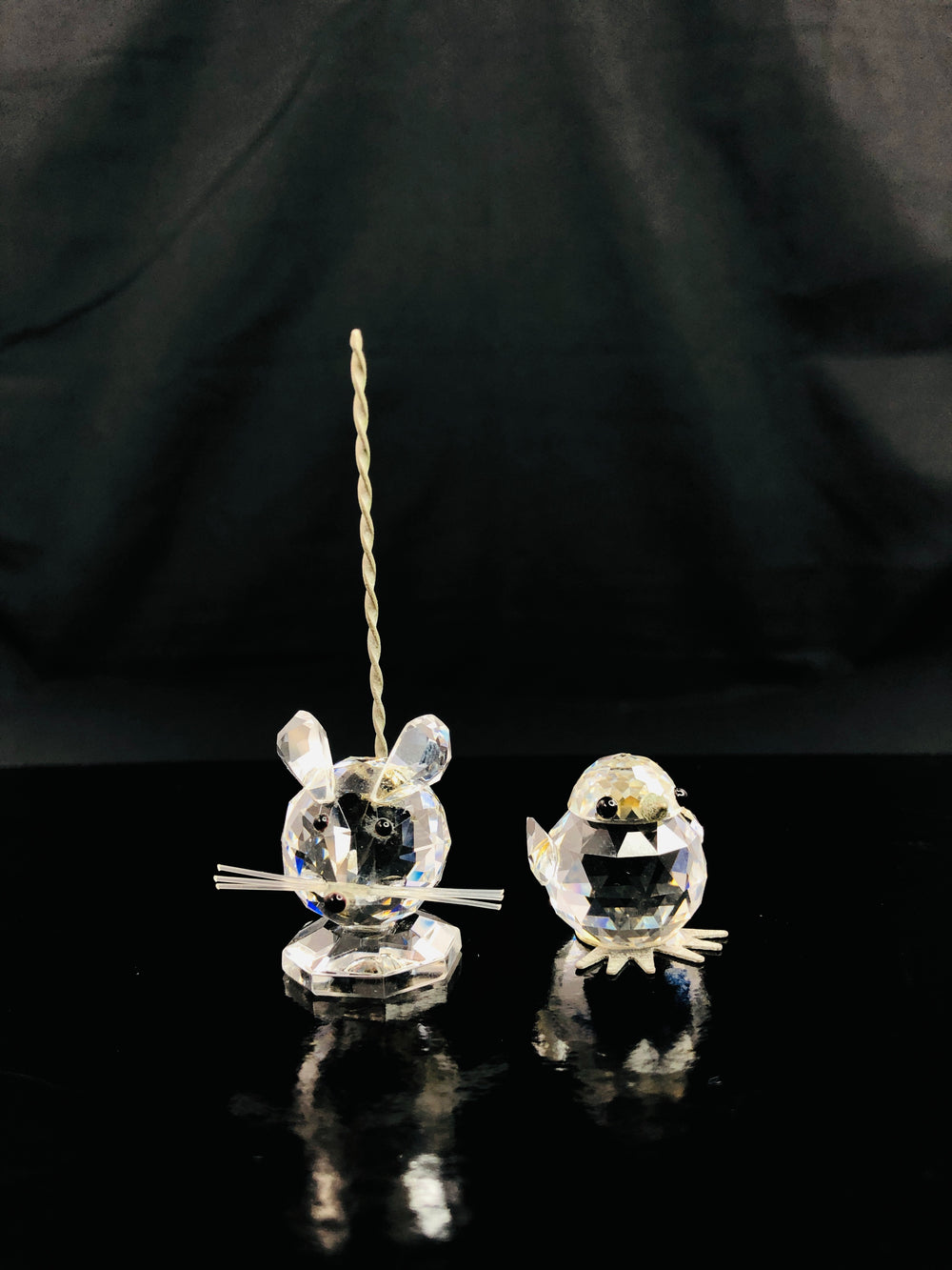 SWAROVSKI Vintage Mouse & Bird (4083)