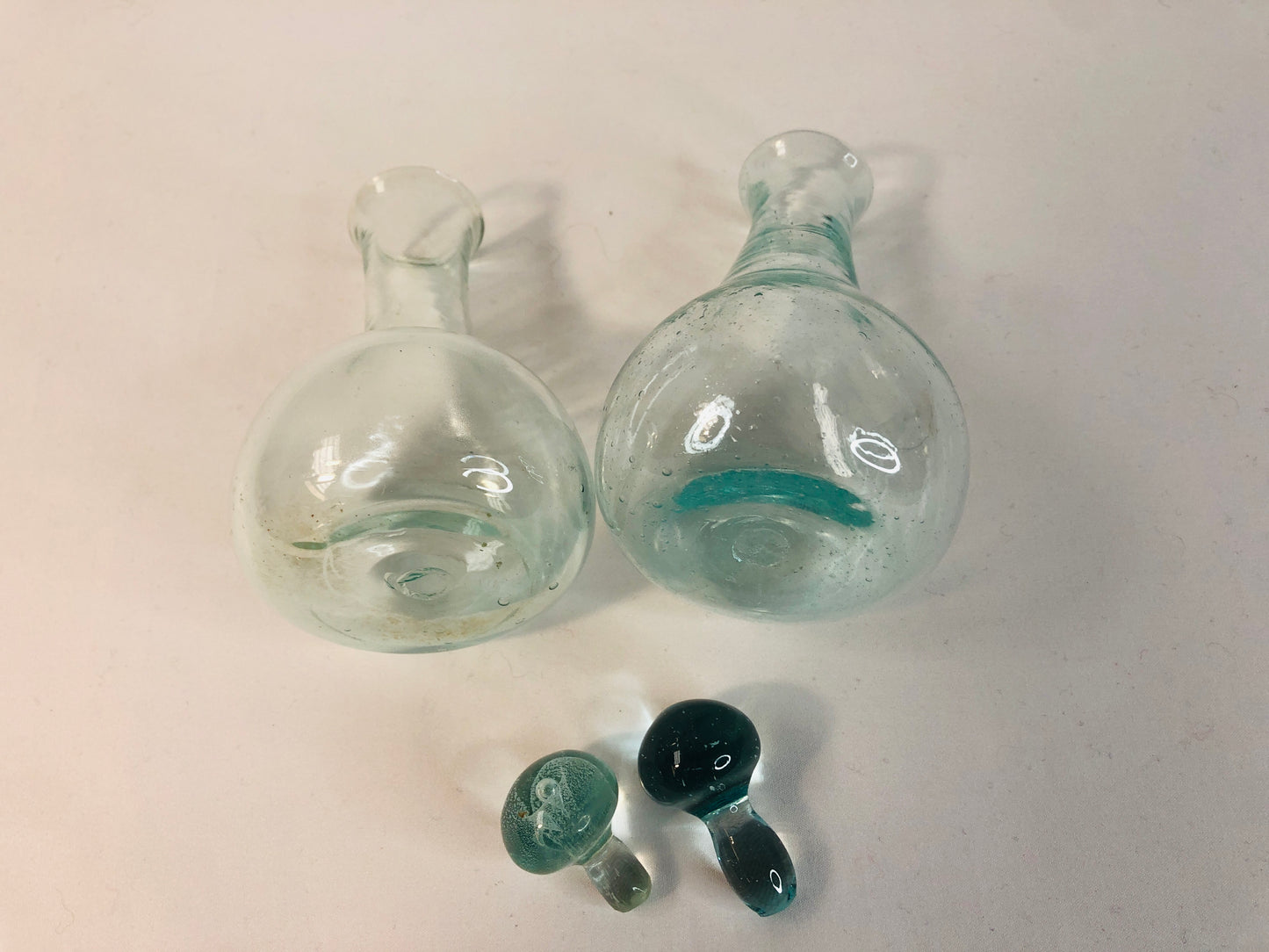 
                  
                    Recycled Glass Condiment Jars with Glass Stoppers (18139)
                  
                