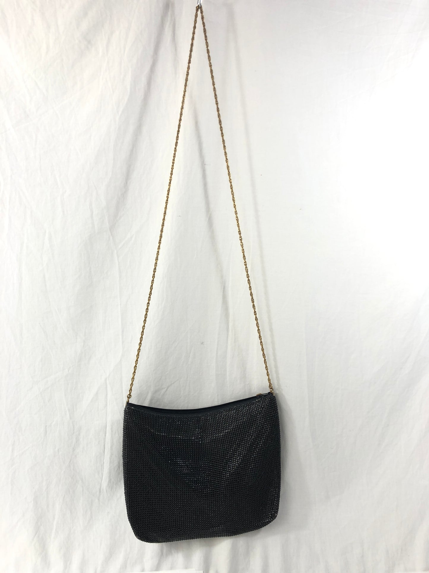 
                  
                    Vintage Black Mesh Evening Bag (21439)
                  
                