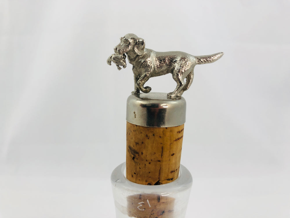 Vintage Labrador Gun-dog Wine Stopper (21747)