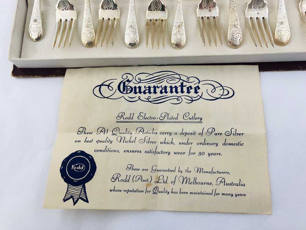 
                  
                    Boxed Set of Dessert Spoons and Forks (21264)
                  
                