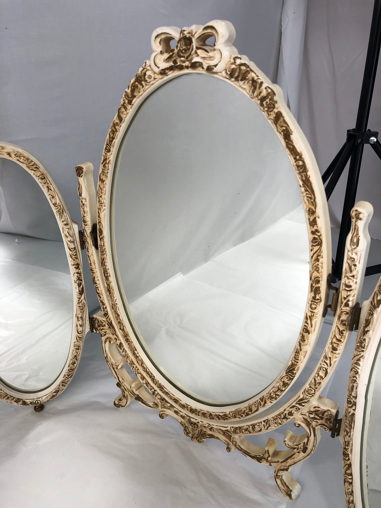 
                  
                    Vintage Ornate French Baroque Style Mirror (20131)
                  
                