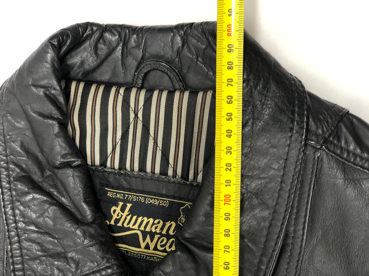 
                  
                    Vintage Genuine Black Leather Jacket - NEPAL (21685)
                  
                