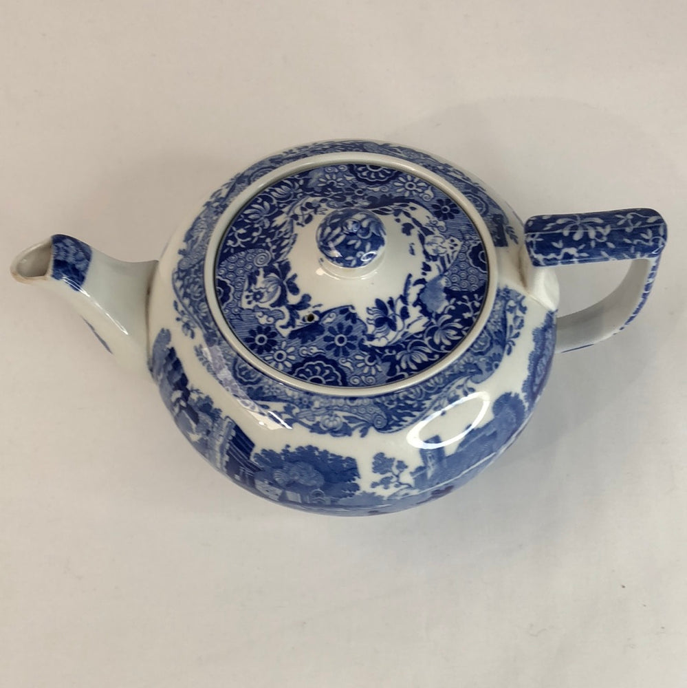 
                  
                    Copeland Spode's - Blue 'Italian' Pattern' Teapot (17259)
                  
                