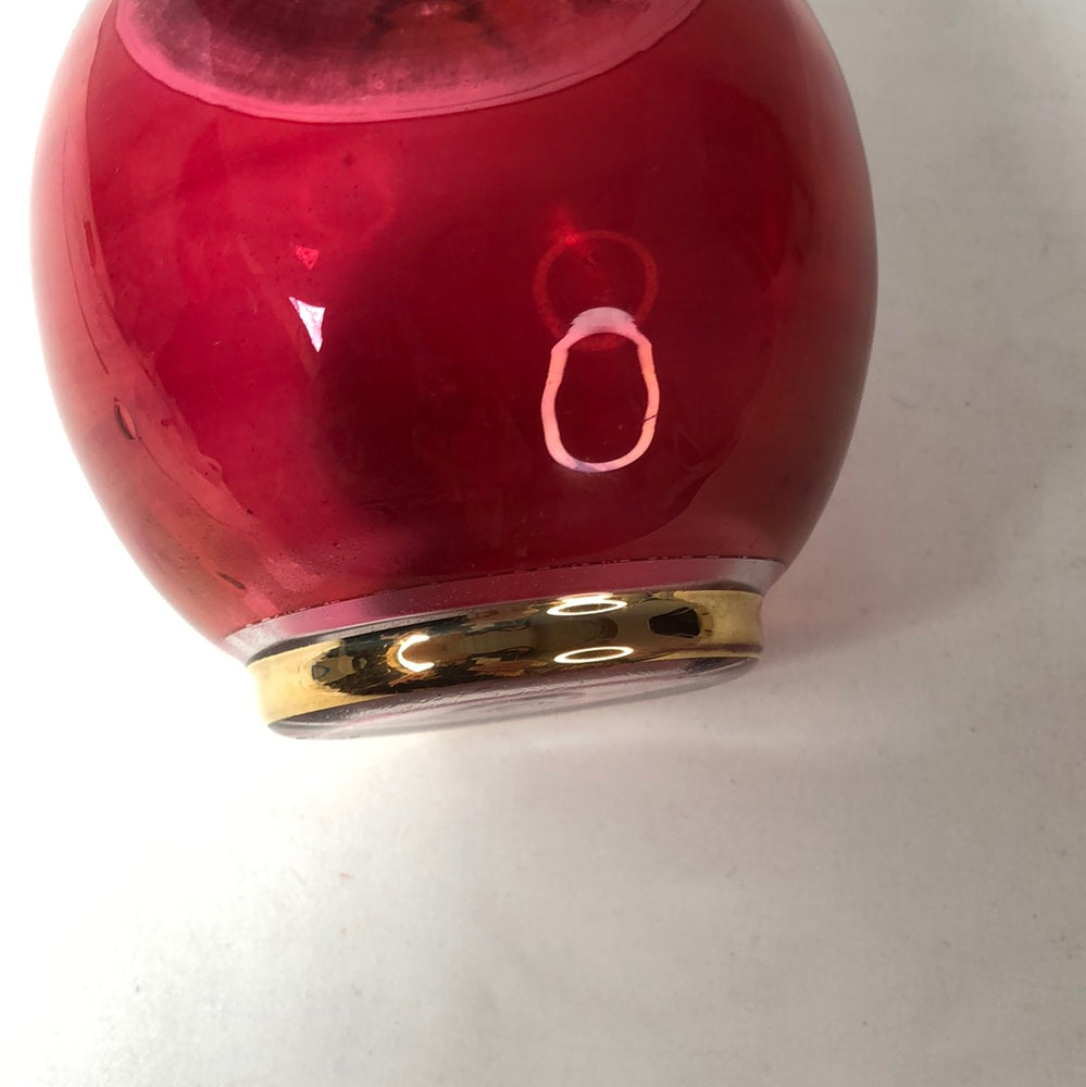 
                  
                    Laeken 1950s Cranberry Glass Decanter (16768)
                  
                