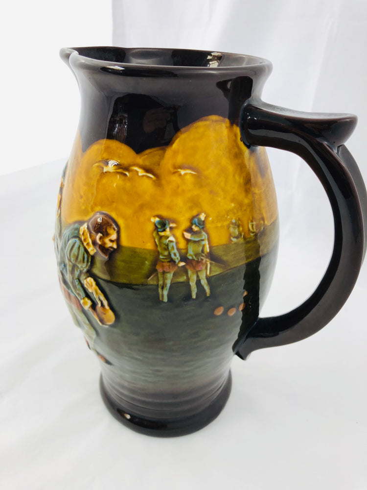 
                  
                    Royal Doulton Sir Francis Drake Kingsware Bowling Jug (21284)
                  
                