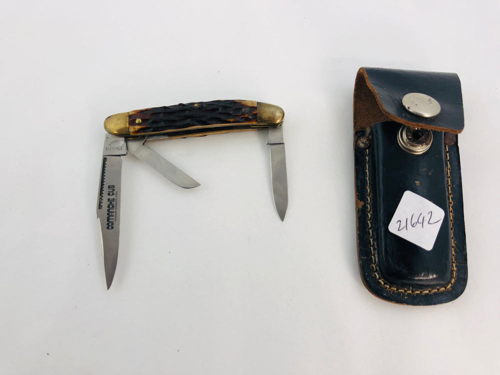 Vintage Comanche Cub Pocket Knife (21642)