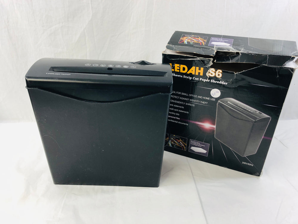 Ledah S6 Paper Shredder (20574)