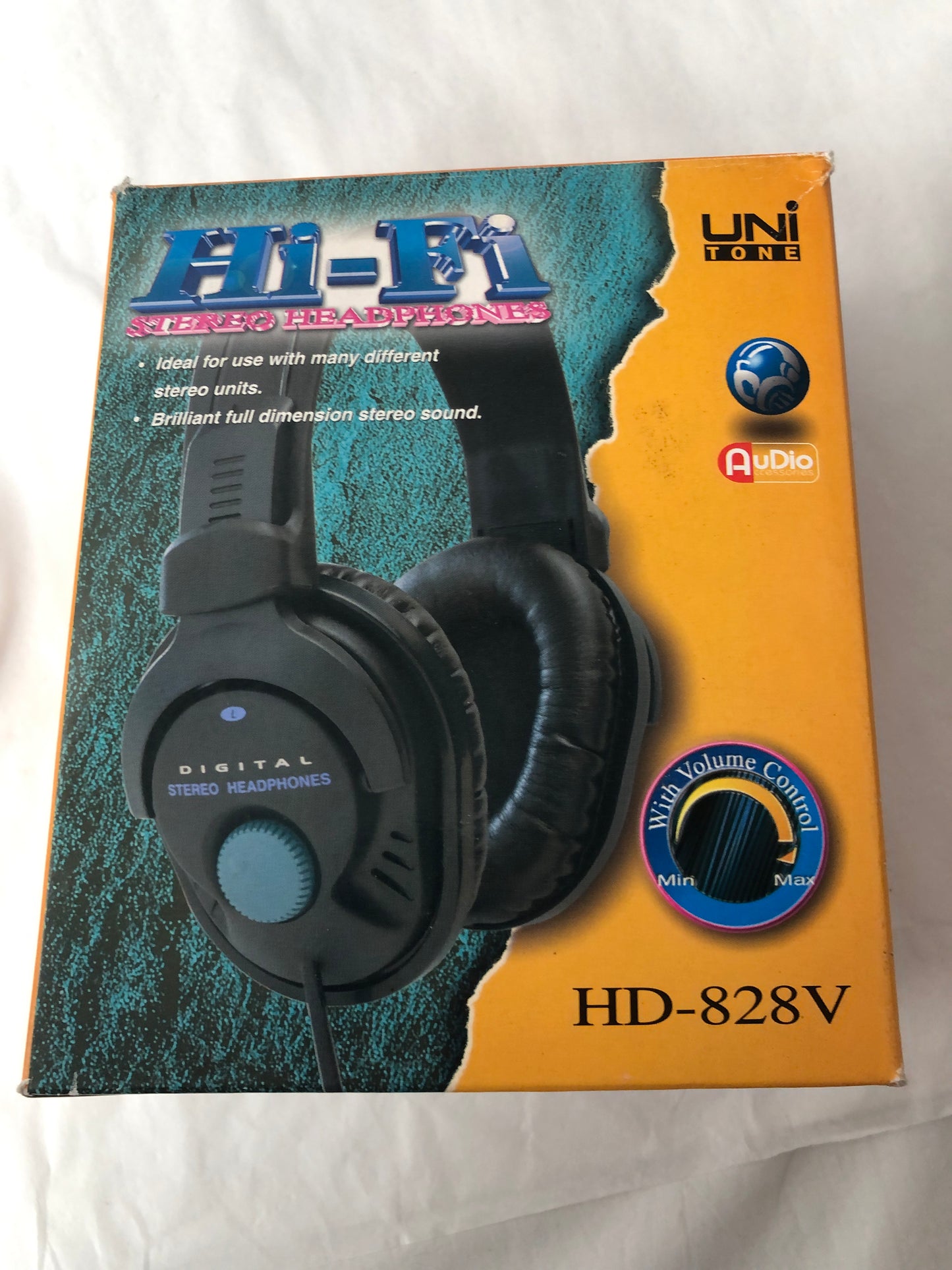 
                  
                    Uni Tone Stereo Headphones Model-828V (21433)
                  
                