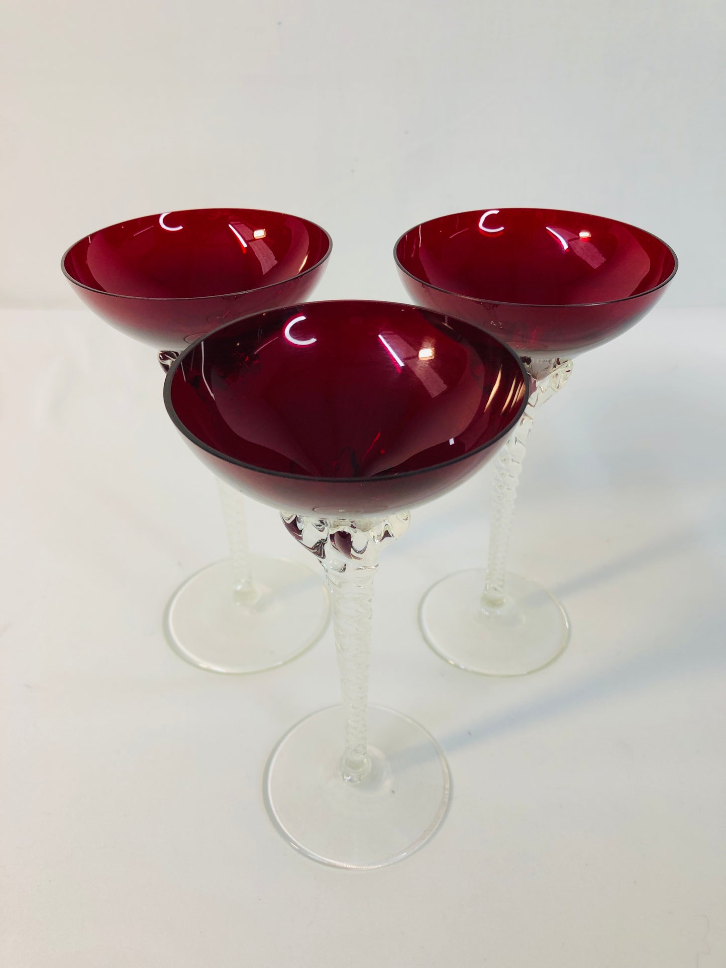 
                  
                    Vintage Hand Blown Martini Glasses (18112)
                  
                