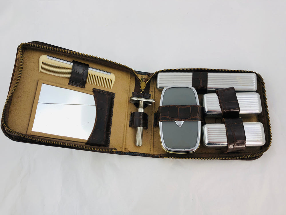 English Leather Toiletries Grooming Shaving Dopp Travel Kit (21625)