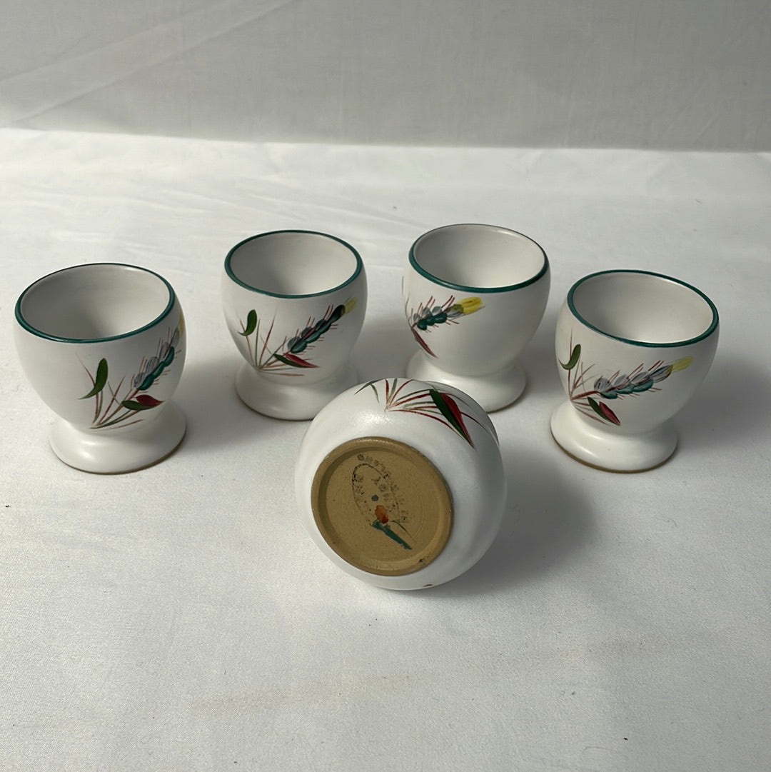 
                  
                    Denby Greenwheat Egg Cups and Salt Container (16607)
                  
                