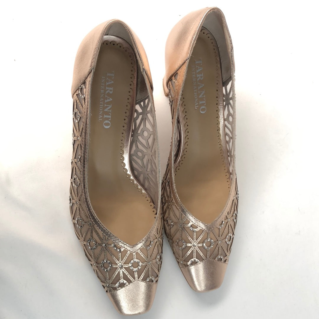 
                  
                    Taranto Int Gold Evening Shoes - Size 38 (16746)
                  
                