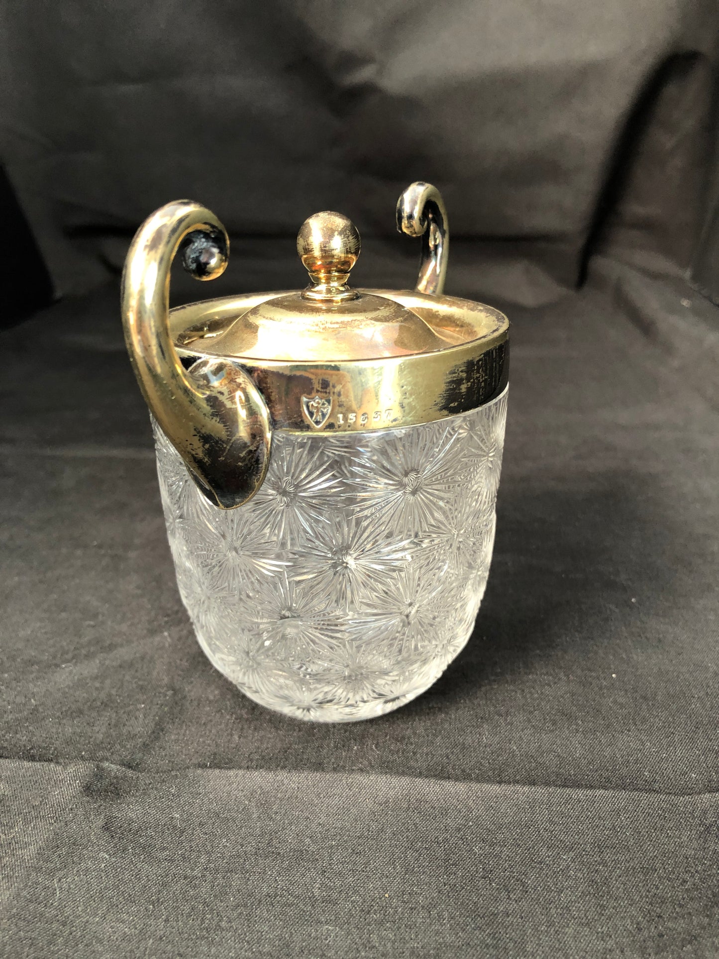 
                  
                    Crystal Condiment Pot with Lid (20159)
                  
                