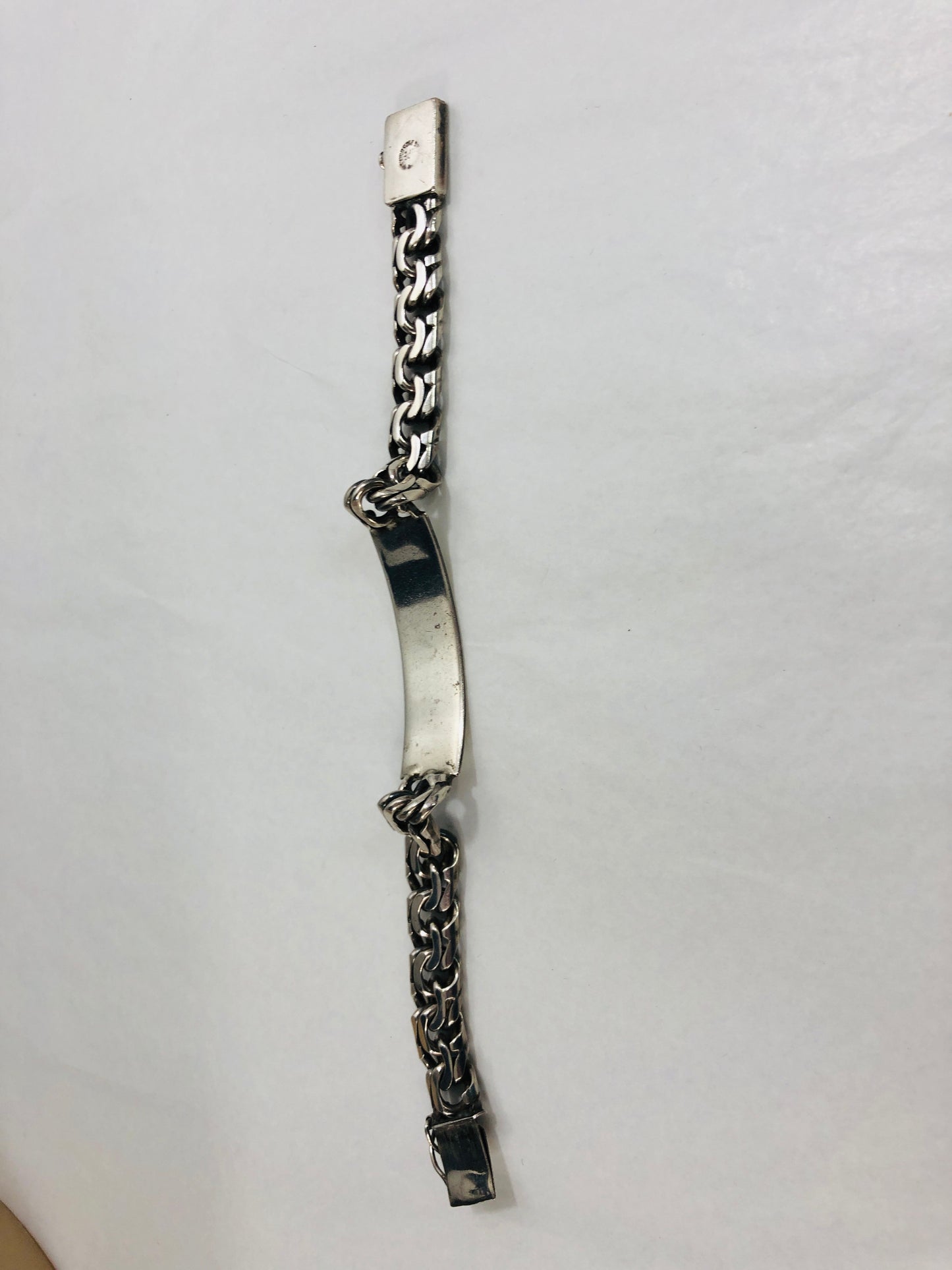 
                  
                    Heavy Silver Bracelet - Mens (20728)
                  
                